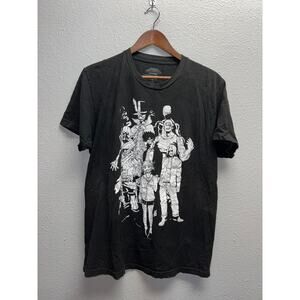 My Hero Academia Shirt Vanguard Action Squad Black Graphic Anime Tee Large